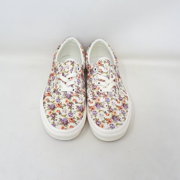 Vans Era Vintage Floral White Skate Authentic Casual Shoe Sneaker Womens 7 US - Picture 8 of 12